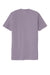 Allmade AL2100 Mens Organic Short Sleeve Crewneck T-Shirt Cosmic Purple Flat Back