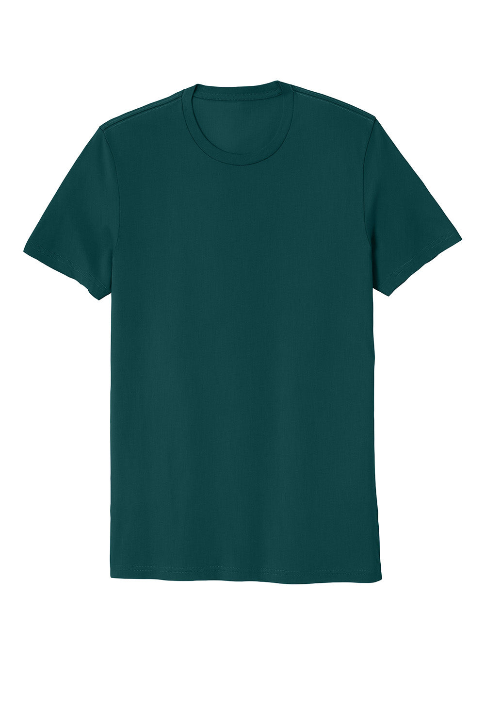 Allmade AL2100 Mens Organic Short Sleeve Crewneck T-Shirt Deep Sea Green Flat Front