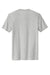 Allmade AL2100 Mens Organic Short Sleeve Crewneck T-Shirt Heather Granite Grey Flat Back