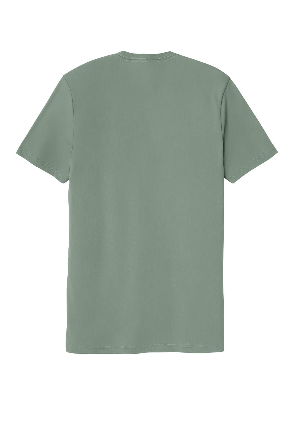 Allmade AL2100 Mens Organic Short Sleeve Crewneck T-Shirt Matcha Green Flat Back