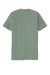 Allmade AL2100 Mens Organic Short Sleeve Crewneck T-Shirt Matcha Green Flat Back