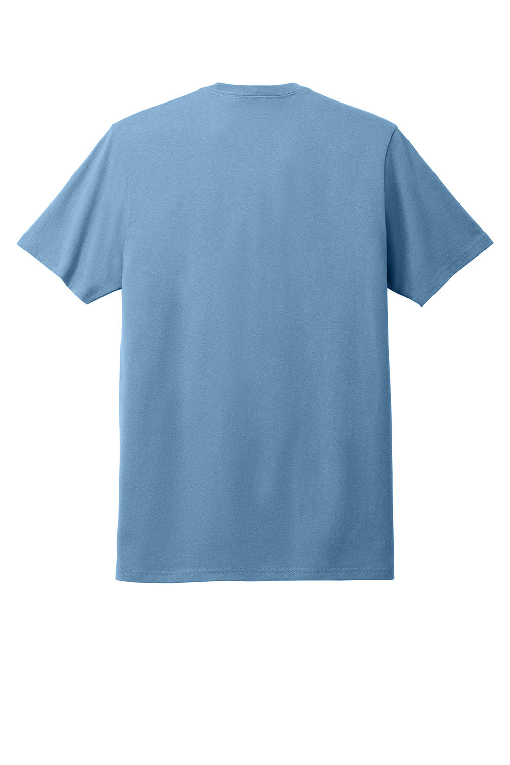 Allmade AL3000 Mens Recycled Short Sleeve Crewneck T-Shirt Arctic Blue Flat Back