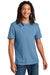 Allmade AL3000 Mens Recycled Short Sleeve Crewneck T-Shirt Arctic Blue Model Front