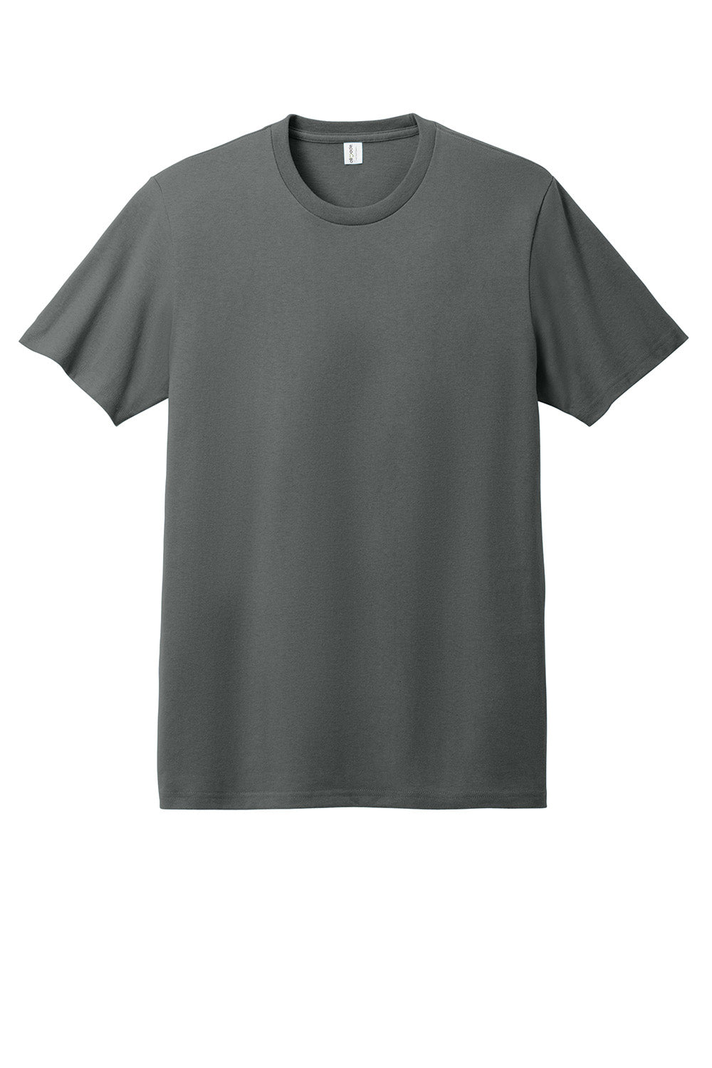 Allmade AL3000 Mens Recycled Short Sleeve Crewneck T-Shirt Ash Grey Flat Front