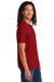 Allmade AL3000 Mens Recycled Short Sleeve Crewneck T-Shirt Beet Red Model Side