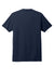 Allmade AL3000 Mens Recycled Short Sleeve Crewneck T-Shirt Night Sky Navy Blue Flat Back