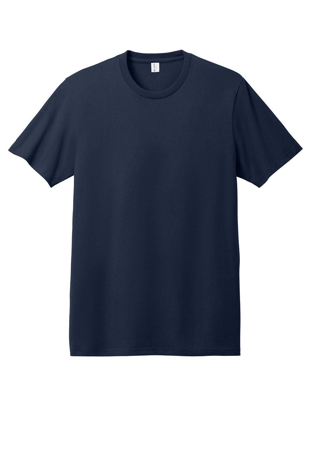 Allmade AL3000 Mens Recycled Short Sleeve Crewneck T-Shirt Night Sky Navy Blue Flat Front