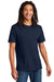 Allmade AL3000 Mens Recycled Short Sleeve Crewneck T-Shirt Night Sky Navy Blue Model Front