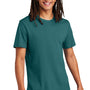 Allmade Mens Recycled Short Sleeve Crewneck T-Shirt - Oceanic Teal Blue - New