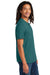 Allmade AL3000 Mens Recycled Short Sleeve Crewneck T-Shirt Oceanic Teal Blue Model Side