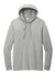 Allmade AL6003 Mens Long Sleeve Hooded T-Shirt Hoodie Aluminum Grey Flat Front