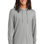 Allmade Mens Long Sleeve Hooded T-Shirt Hoodie - Aluminum Grey - New