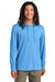 Allmade AL6003 Mens Long Sleeve Hooded T-Shirt Hoodie Azure Blue Model Front