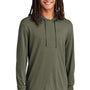 Allmade Mens Long Sleeve Hooded T-Shirt Hoodie - Olive You Green - New