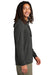 Allmade AL6003 Mens Long Sleeve Hooded T-Shirt Hoodie Space Black Model Side