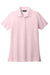 Brooks Brothers BB18201 Womens Pique Short Sleeve Polo Shirt Pearl Pink Flat Front