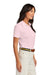 Brooks Brothers BB18201 Womens Pique Short Sleeve Polo Shirt Pearl Pink Model Side