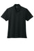 Brooks Brothers BB18220 Mens Performance Mesh Pique Short Sleeve Polo Shirt Deep Black Flat Front