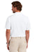 Brooks Brothers BB18220 Mens Performance Mesh Pique Short Sleeve Polo Shirt White Model Back