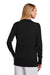 Brooks Brothers Womens Long Sleeeve Cardigan Sweater Deep Black Model Back