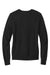 Brooks Brothers BB18411 Womens Merino Long Sleeve V-Neck Sweater Deep Black Flat Back