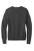 Brooks Brothers BB18411 Womens Merino Long Sleeve V-Neck Sweater Heather Windsor Grey Flat Back