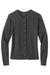 Brooks Brothers BB18413 Womens Merino Long Sleeve Cardigan Sweater Heather Windsor Grey Flat Front