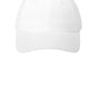 Port Authority Mens Brushed Twill Adjustable Hat - White