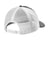 Port Authority C112ECO Eco Snapback Trucker Hat Smoke Grey/White Flat Back