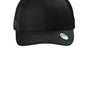 Port Authority Mens Eco Snapback Trucker Hat - Deep Black