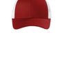 Port Authority Mens Low Profile Snapback Trucker Hat - Flame Red/White