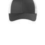 Port Authority Mens Low Profile Snapback Trucker Hat - Steel Grey/White