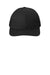 Port Authority C112 Adjustable Trucker Hat Black Flat Front