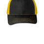 Port Authority Mens Adjustable Trucker Hat - Black/Gold