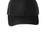 Port Authority Mens Adjustable Trucker Hat - Black/Steel Grey