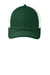 Port Authority C112 Adjustable Trucker Hat Dark Green/White Flat Front