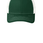 Port Authority Mens Adjustable Trucker Hat - Dark Green/White