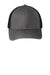 Port Authority C112 Adjustable Trucker Hat Steel Grey/Black Flat Front