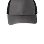 Port Authority Mens Adjustable Trucker Hat - Steel Grey/Black