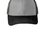 Port Authority Mens Adjustable Trucker Hat - Gusty Grey/Black/Steel Grey