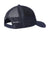 Port Authority C112 Adjustable Trucker Hat True Navy Blue Flat Back