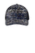 Port Authority C114 Digi Camo Snapback Trucker Hat Rich Navy Blue Digital Camo/Steel Grey Flat Front