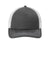 Port Authority C115LP Mens Low Profile Snapback Trucker Hat Steel Grey/White Flat Front