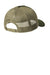 Port Authority C115 Snapback Trucker Hat Olive Drab Green/Tan Flat Back