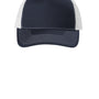 Port Authority Mens Snapback Trucker Hat - Rich Navy Blue/White