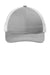 Port Authority C119 Snapback Trucker Hat Gusty Grey/White Flat Front