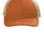 Port Authority Mens Snapback Trucker Hat - Texas Orange/Tan