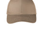 Port Authority Mens Fine Twill Snapback Hat - Khaki