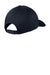 Port Authority C801 Fine Twill Snapback Hat Navy Blue Flat Back