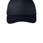 Port Authority Mens Fine Twill Snapback Hat - Navy Blue